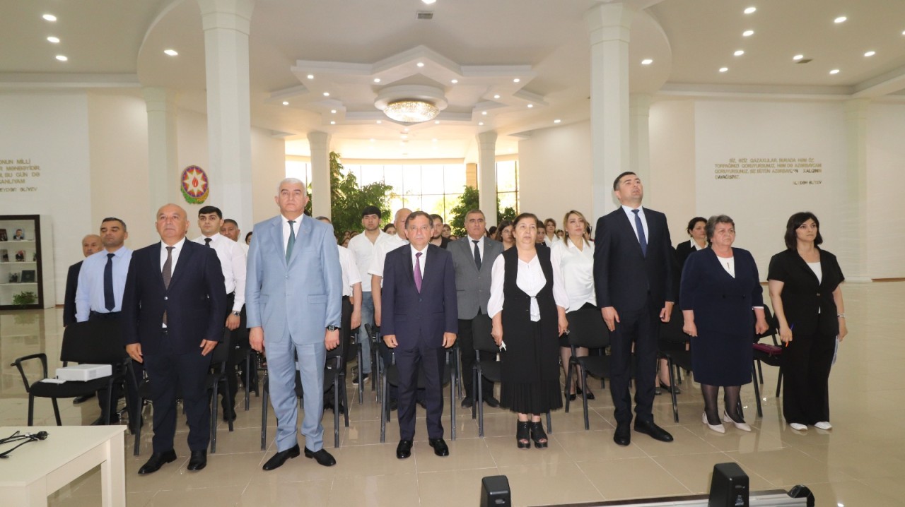 Qazaxda “Şəhərsalma və Memarlıq İli”nə həsr olunmuş tədbir keçirildi - FOTOLAR